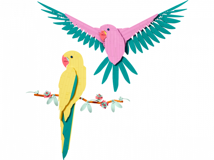 LEGO Art The Fauna Collection Macaw Parrots