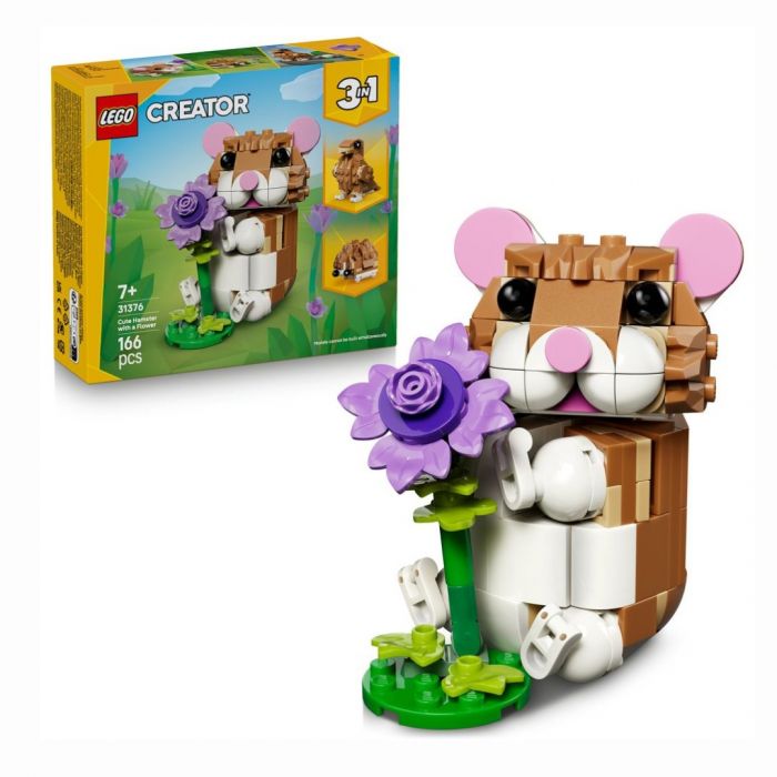 LEGO Creator 3in1 Cute Hamster with a Flower