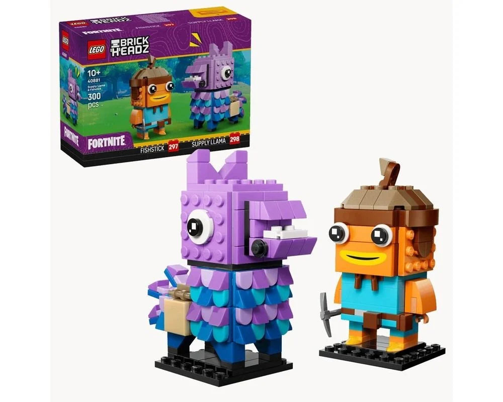 LEGO BrickHeadz Supply Llama & Fishstick Figures Fortnite