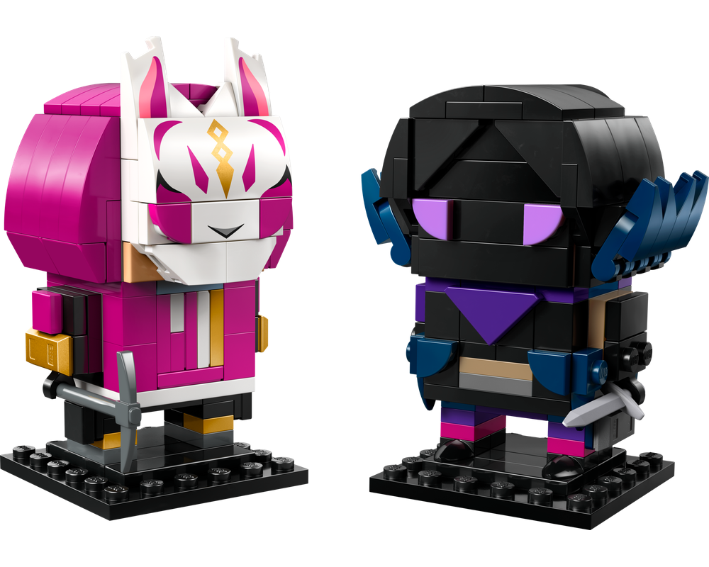 LEGO BrickHeadz Drift & Raven Figures Fortnite