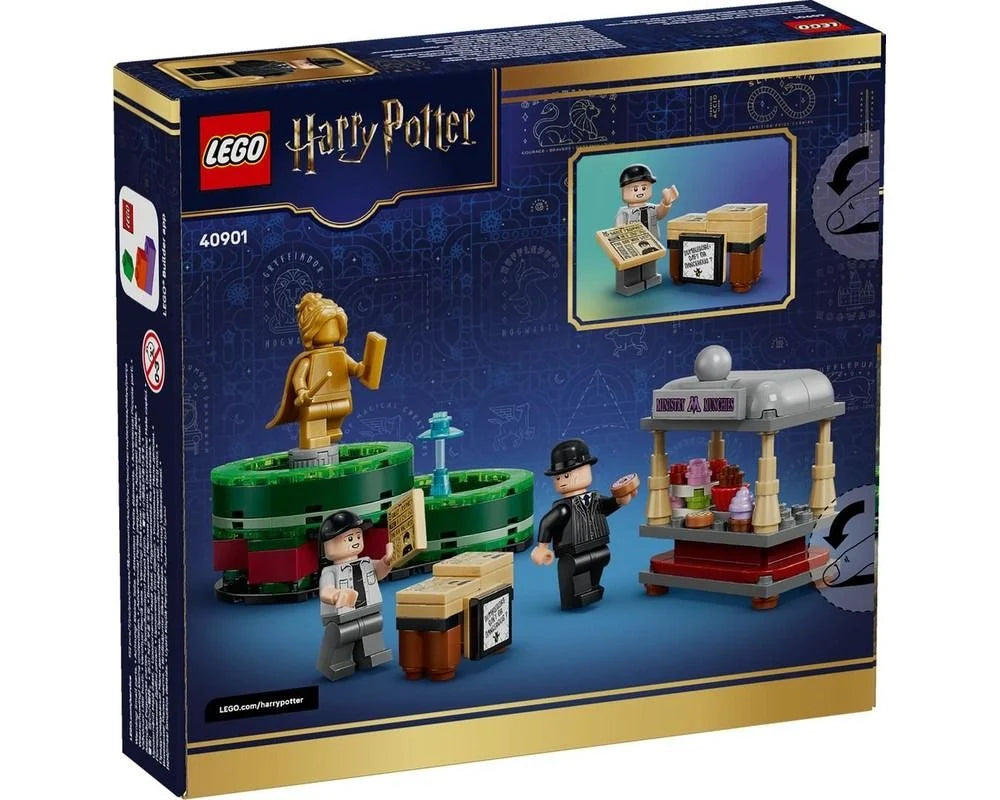 LEGO Harry Potter Ministry Munchies & The Daily Prophet Stands
