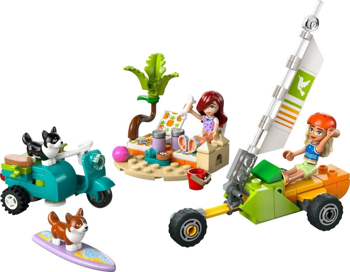 LEGO Friends Surfing Dogs and Scooter Adventure