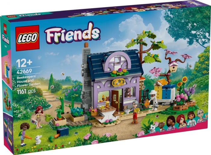 LEGO Friends Beekeepers House and Flower Garden