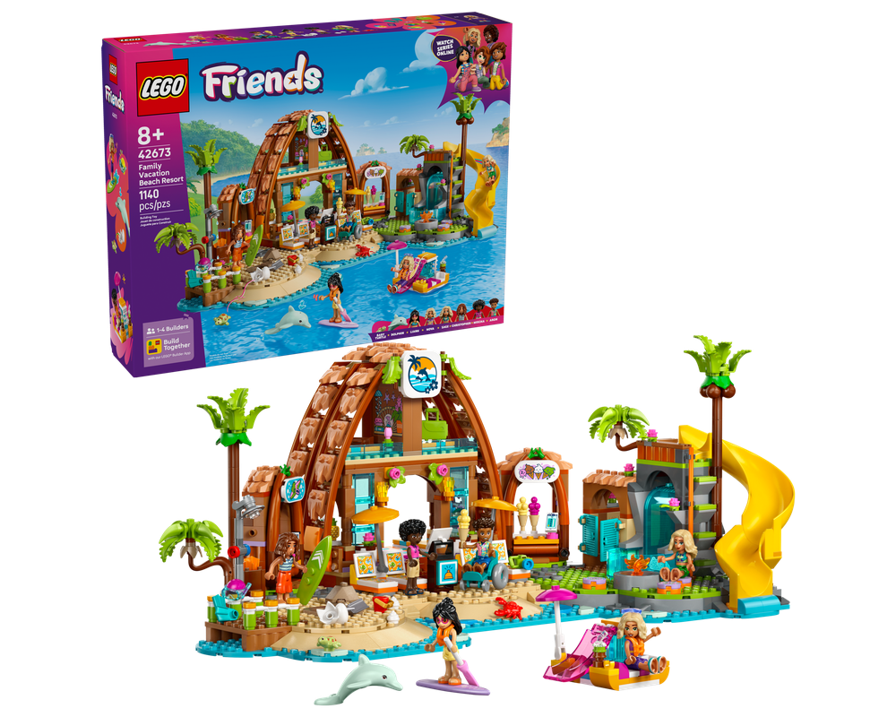 LEGO Friends Family Vacation Beach Resort