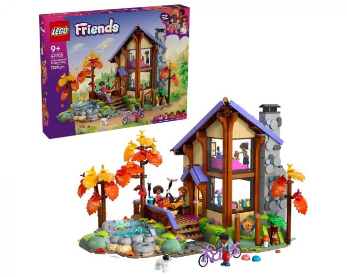 LEGO Friends Cozy Fall Forest Cabin