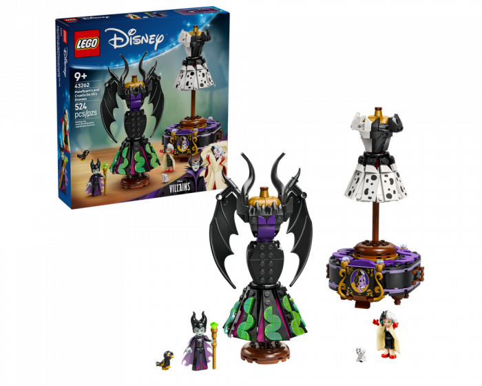 LEGO Disney Maleficent's and Cruella De Vil's Dresses
