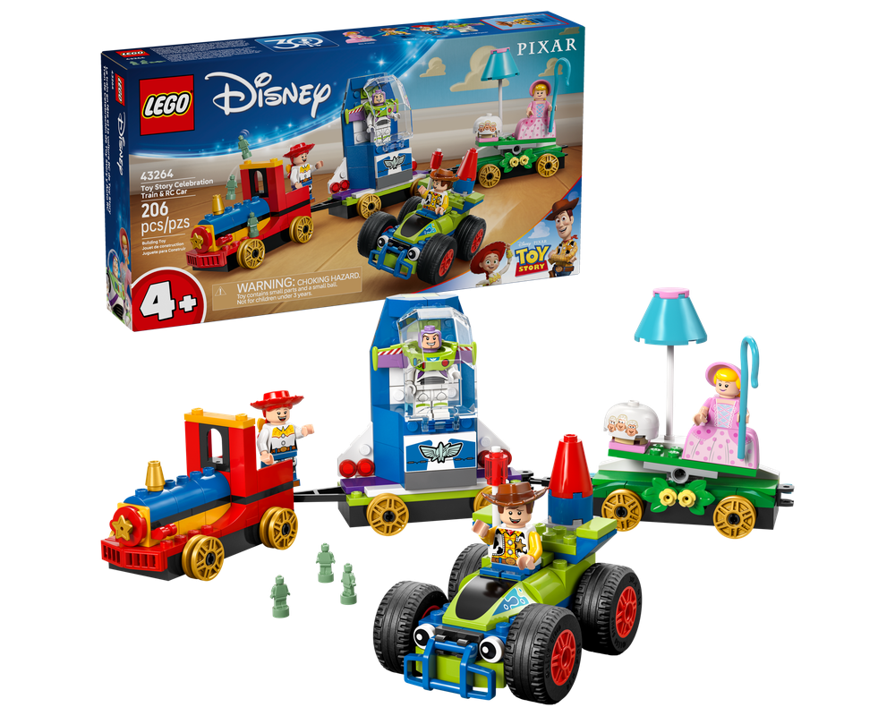 LEGO Disney Toy Story Celebration Train & RC Car