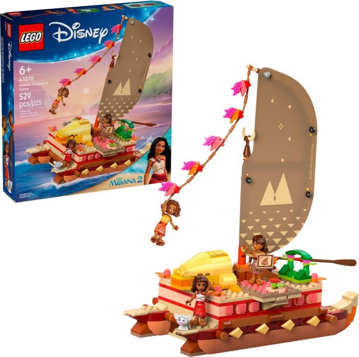 LEGO Disney Moana's Adventure Canoe Moana 2