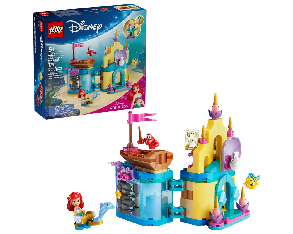 LEGO Disney Ariel's Magical Mini Palace The Little Mermaid