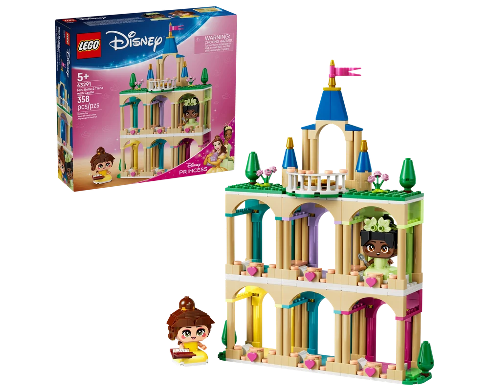 LEGO Disney Mini Belle & Tiana with Castle