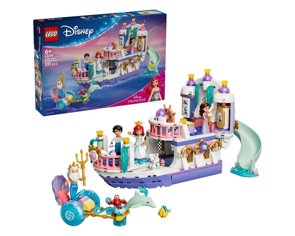 LEGO Disney Ariel's Royal Wedding Boat The Little Mermaid