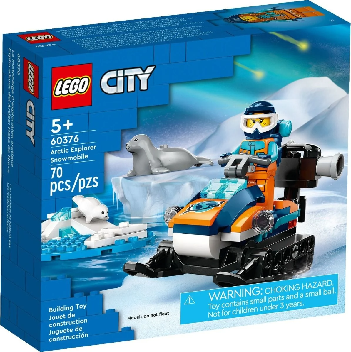 LEGO City Arctic Explorer Snowmobile