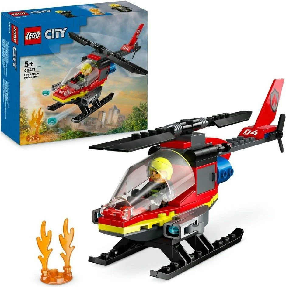 LEGO City Fire Rescue Helicopter