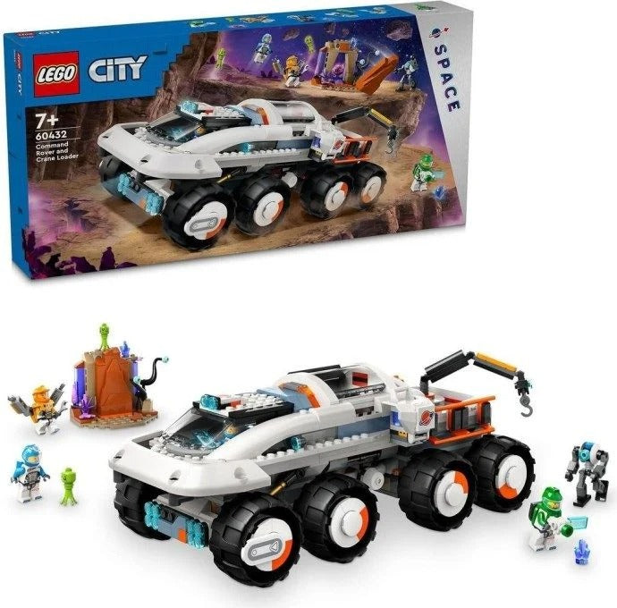 LEGO City Command Rover and Crane Loader