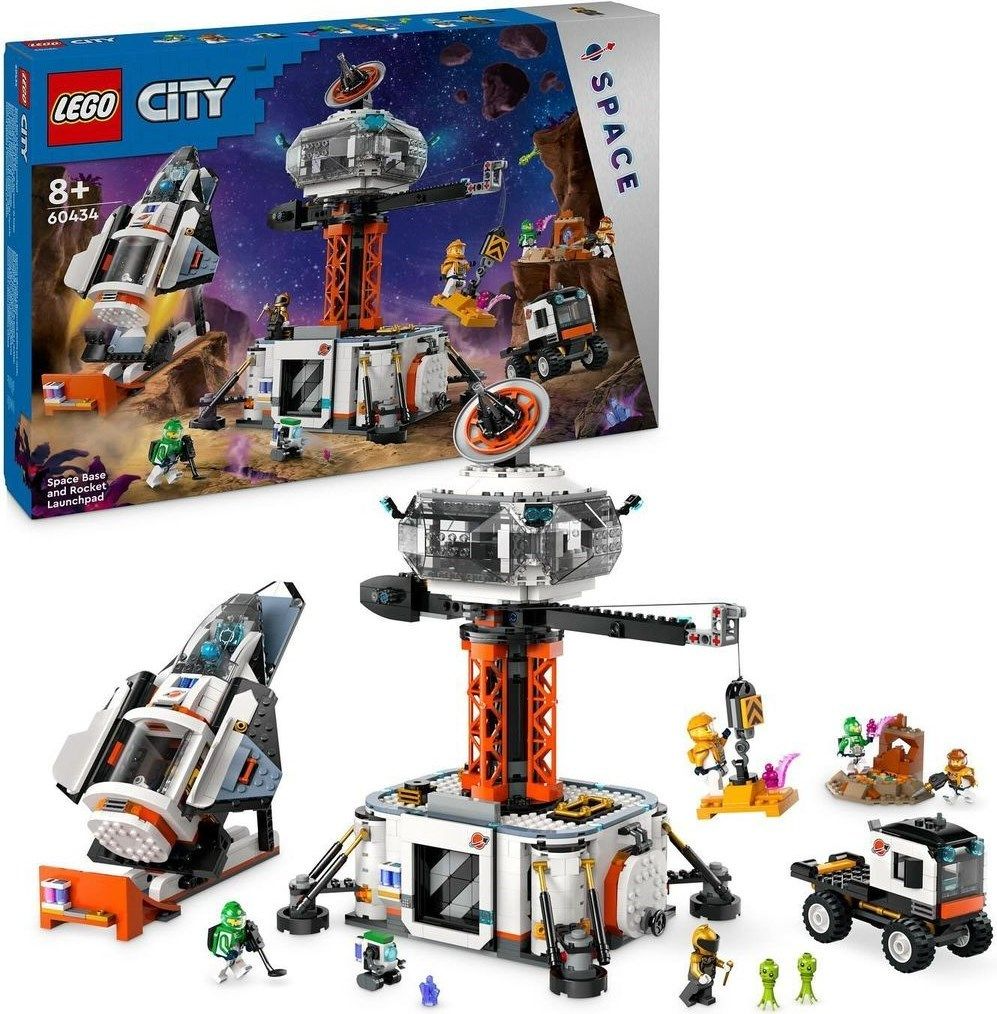 LEGO City Space Base and Rocket Launchpad