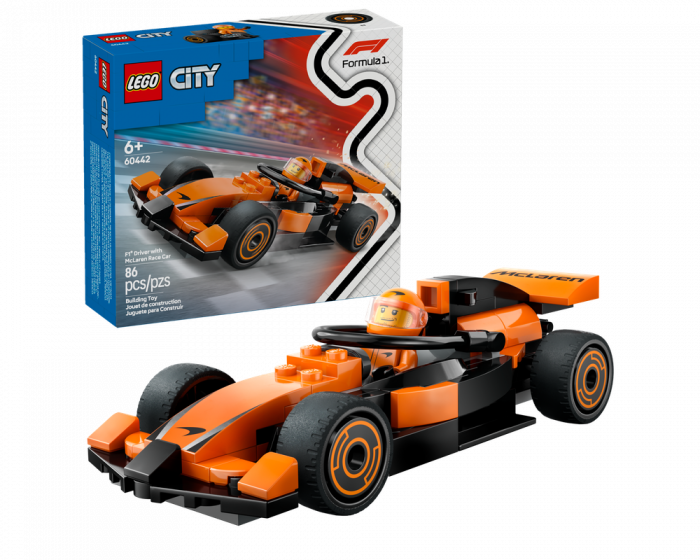 LEGO City F1 Driver with McLaren Race Car