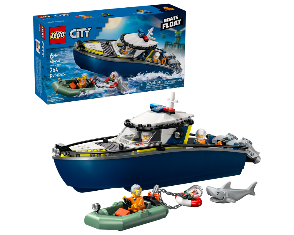 LEGO City Police Boat Chase