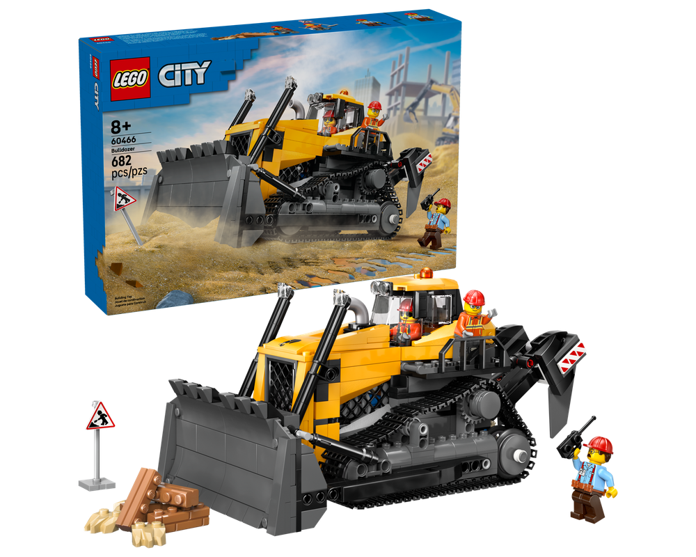 LEGO City Yellow Bulldozer