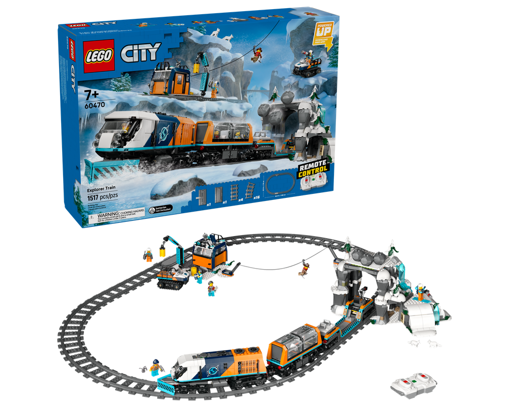 LEGO City Explorers Arctic Polar Express Train