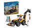 LEGO City Yellow Backhoe Loader
