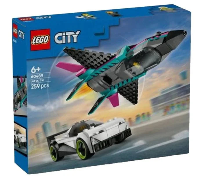 LEGO City Jet vs Car