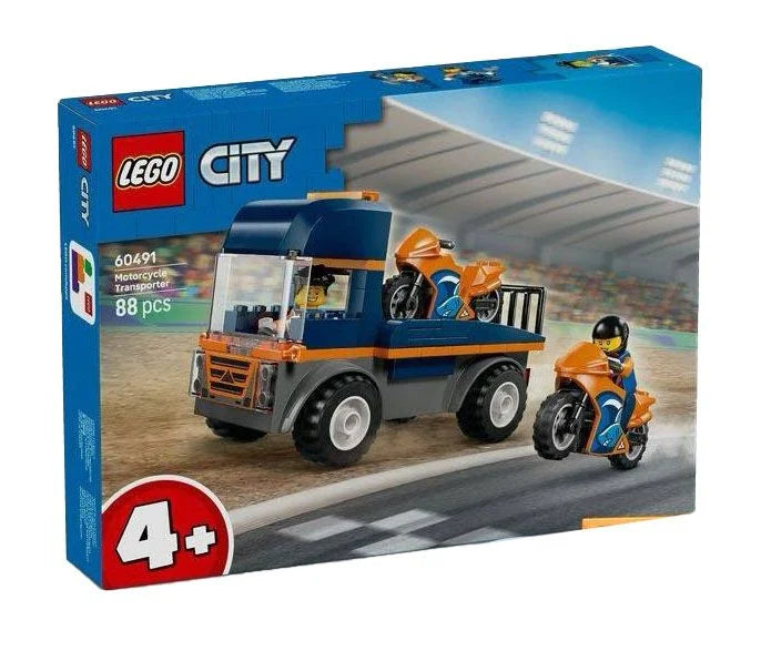 LEGO City Motorcycle Transporter