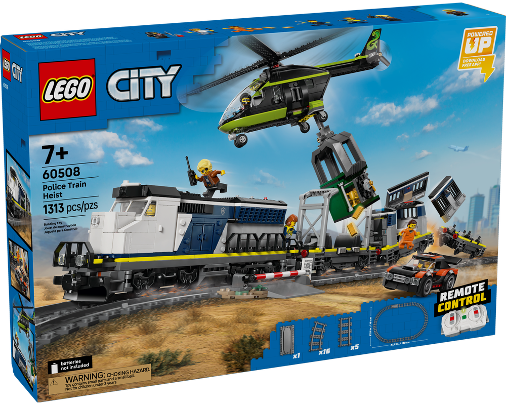 LEGO City Police Train Heist