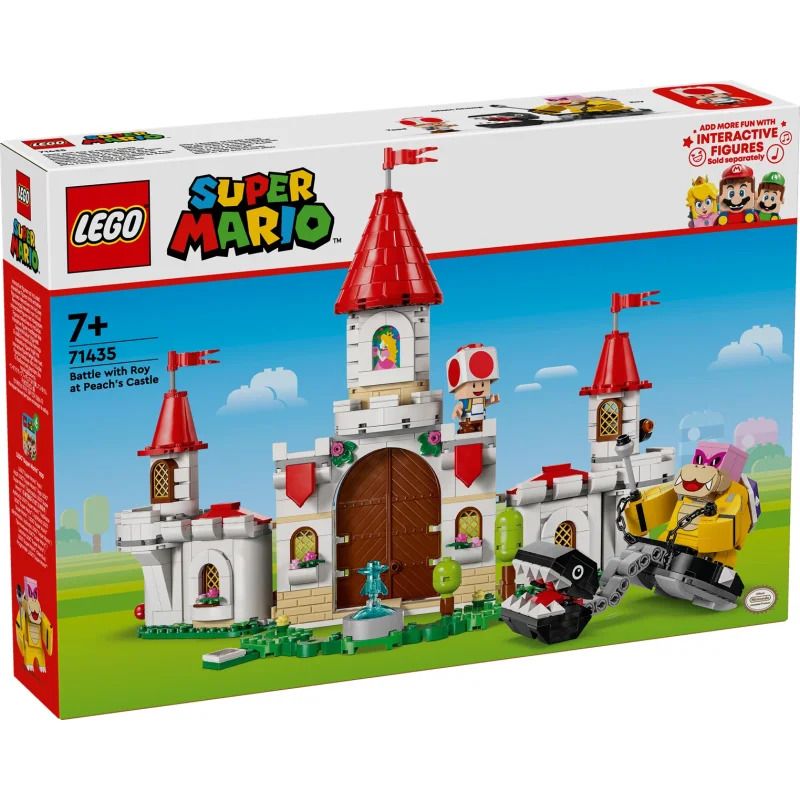 LEGO Super Mario Battle with Roy at Peach's Castle