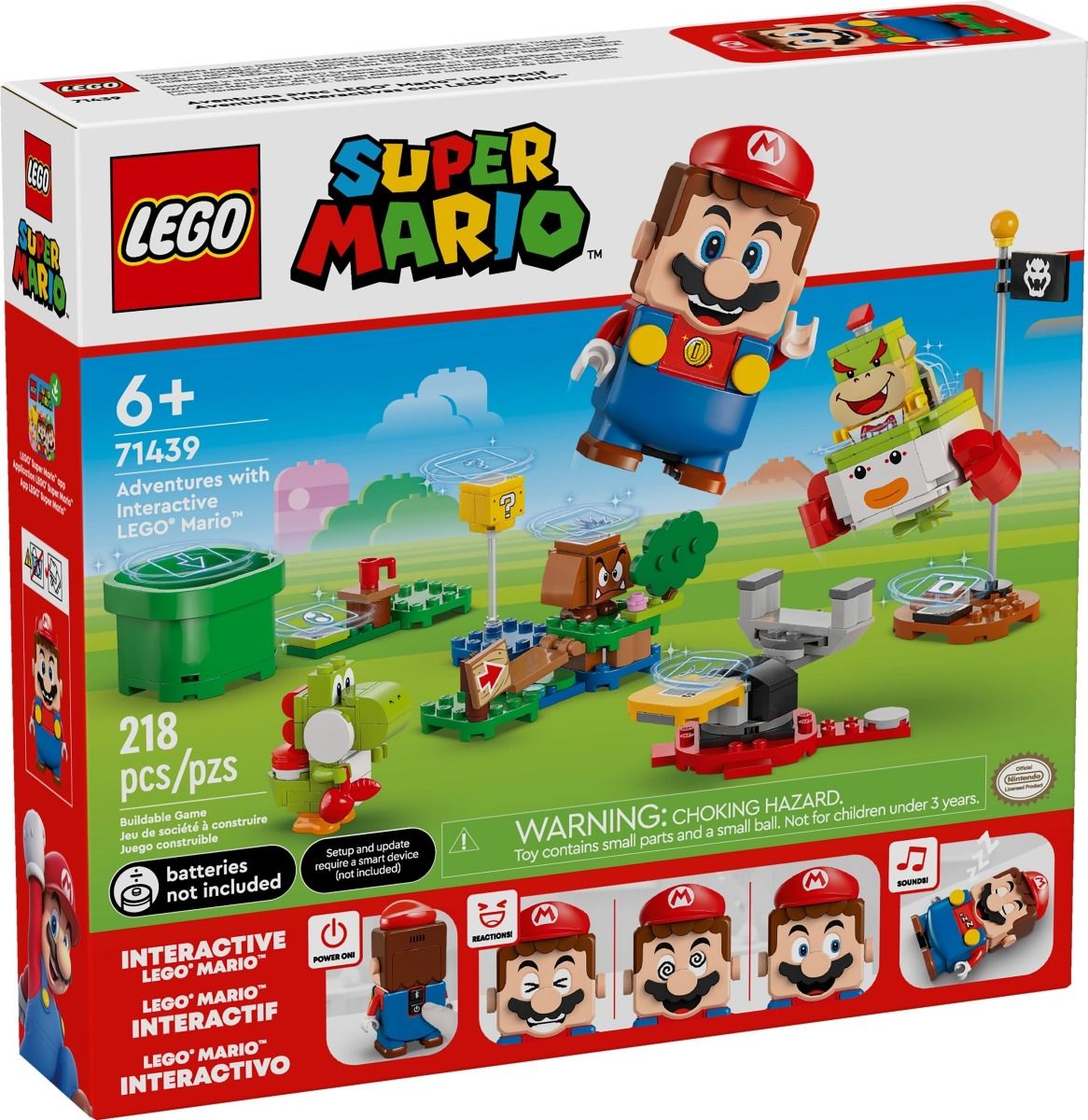 LEGO Super Mario Adventures with Interactive LEGO Mario