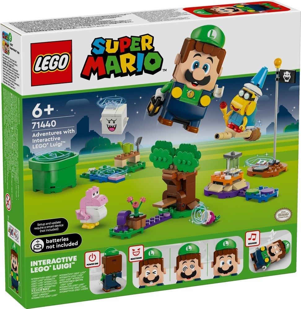 LEGO Super Mario Adventures with Interactive LEGO Luigi