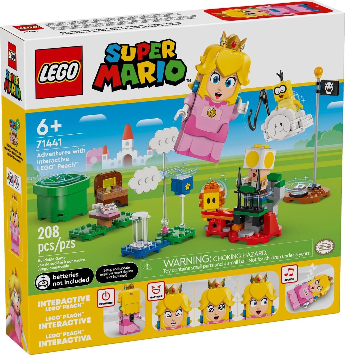 LEGO Super Mario Adventures with Interactive LEGO Princess Peach