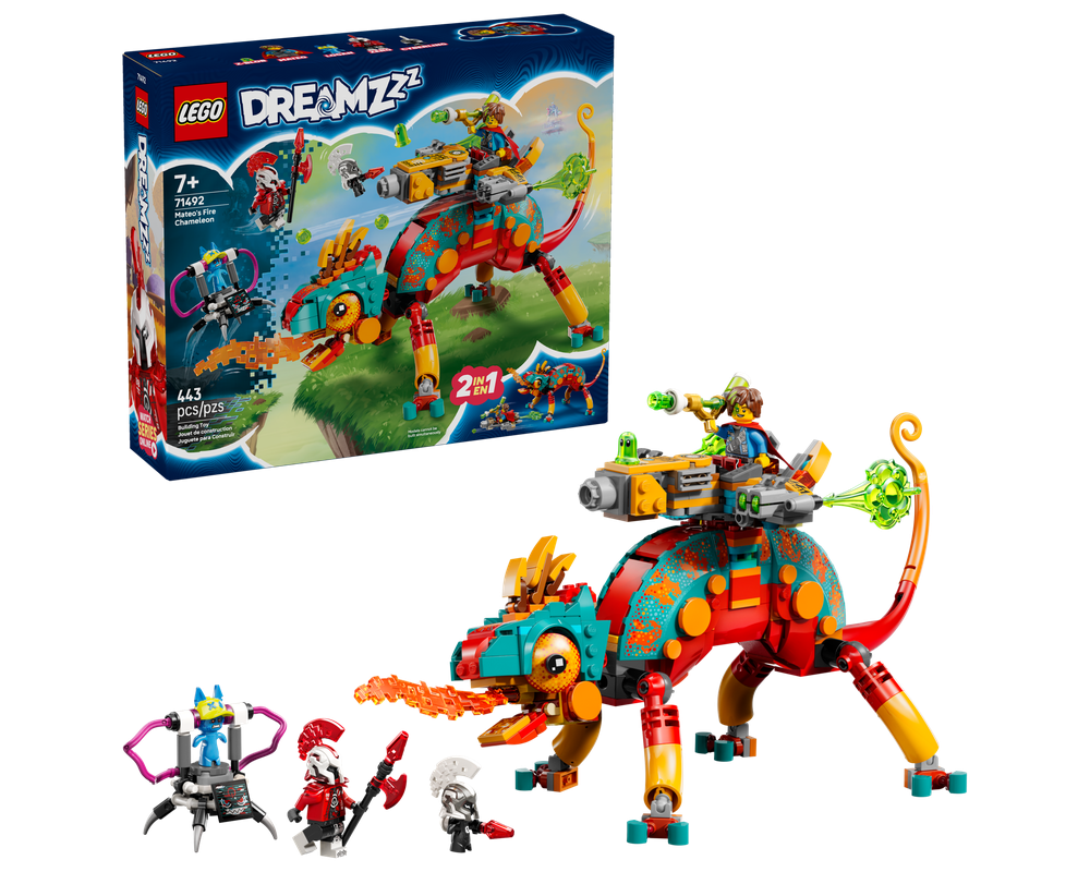 LEGO DREAMZzz Mateo's Fire Chameleon