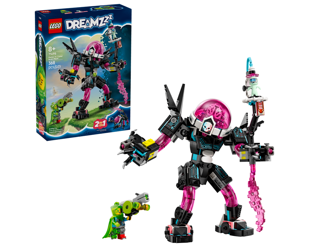LEGO DREAMZzz Mateo vs Cyber Brain Mech