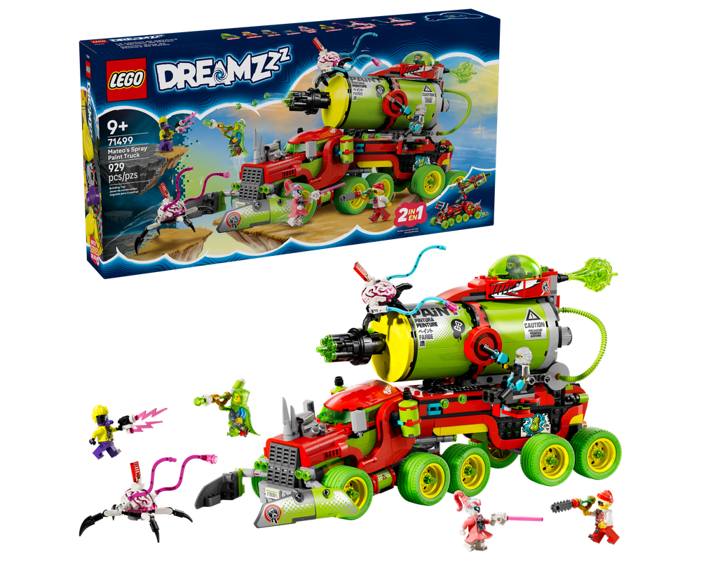 LEGO DREAMZzz Mateo's Spray Paint Truck
