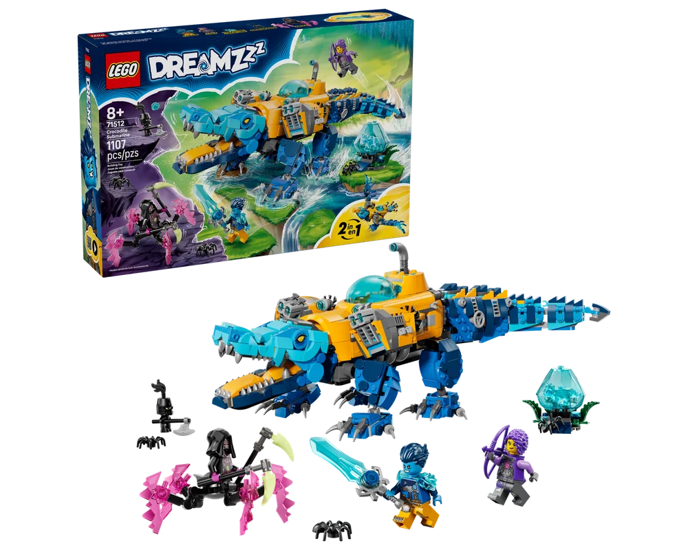 LEGO DREAMZzz Crocodile Submarine