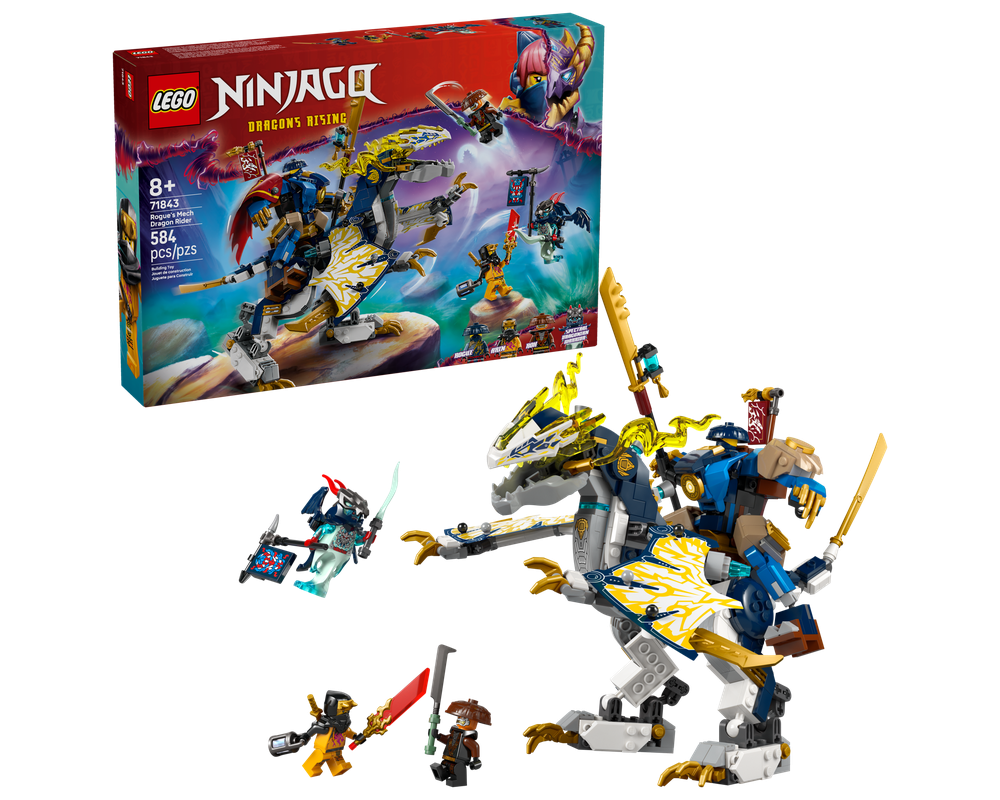 LEGO NINJAGO Rogue's Mech Dragon Rider