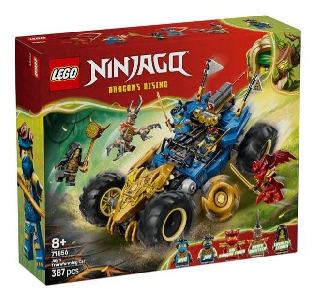 LEGO NINJAGO Jay's Transforming Car