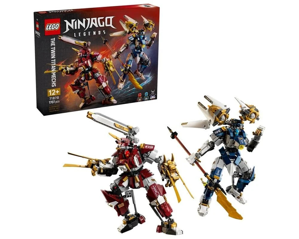 LEGO NINJAGO The Twin Titan Mechs