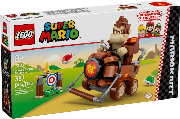 LEGO Super Mario Mario Kart Donkey Kong & DK Jumbo