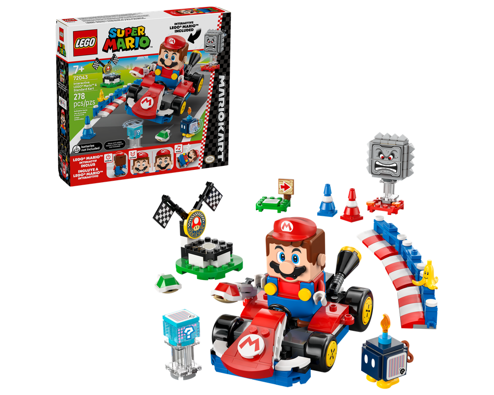 LEGO Super Mario Mario Kart Interactive LEGO Mario & Standard Kart