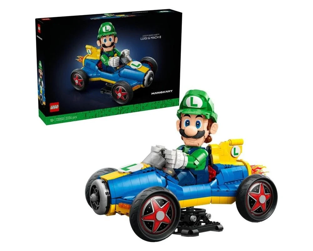 LEGO Super Mario Mario Kart Luigi & Mach 8