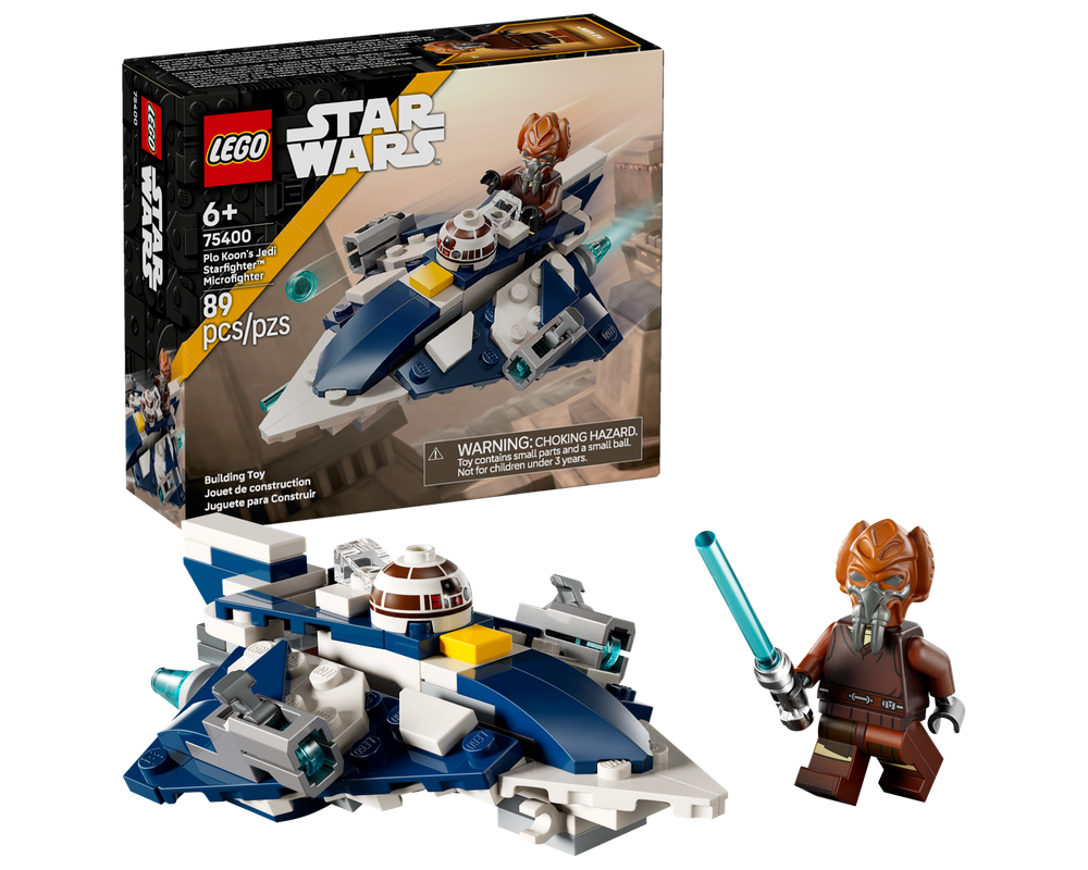 LEGO Star Wars Plo Koon's Jedi Starfighter Microfighter