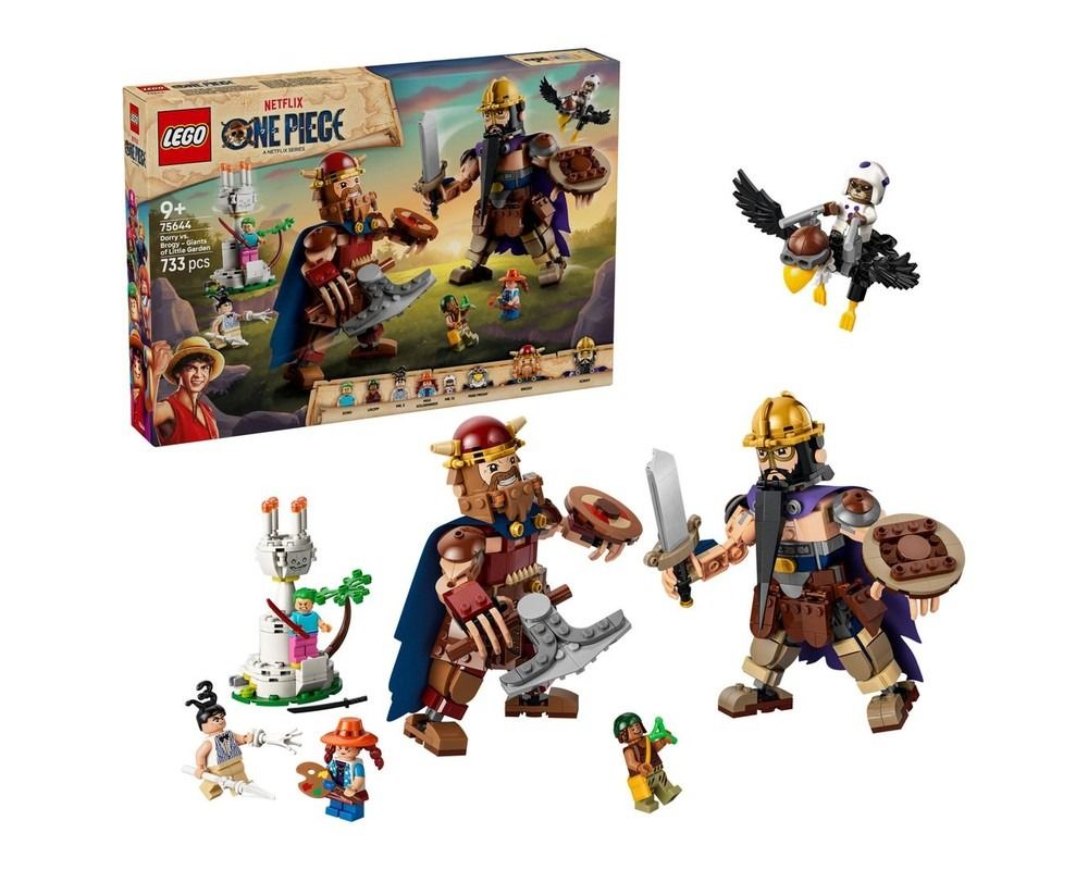LEGO Netflix One Piece Dorry vs Brogy Giants of Little Garden