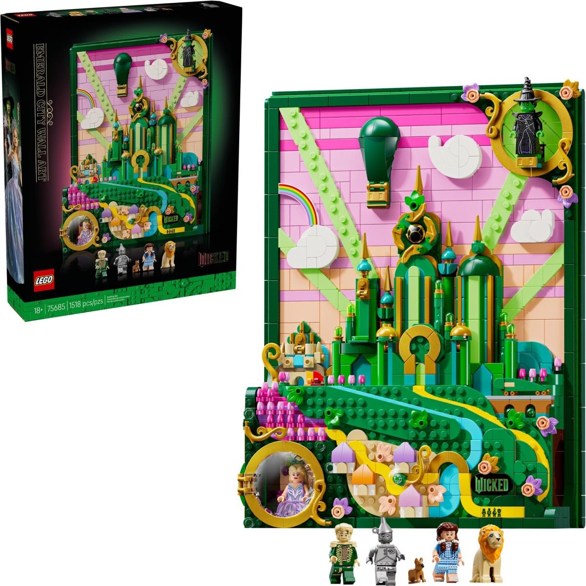 LEGO Wicked Emerald City Wall Art