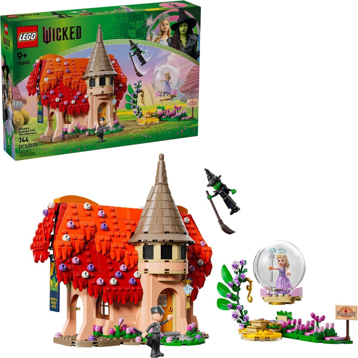 LEGO Wicked Glinda & Elphaba Visit Munchkinland