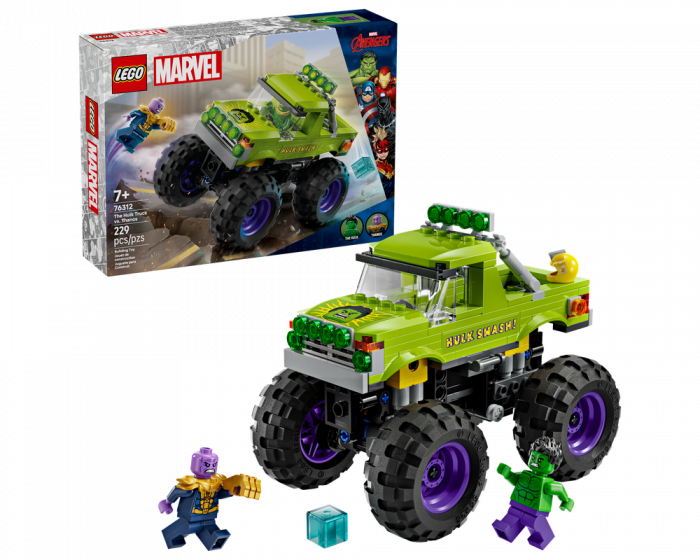 LEGO Marvel The Hulk Truck vs Thanos
