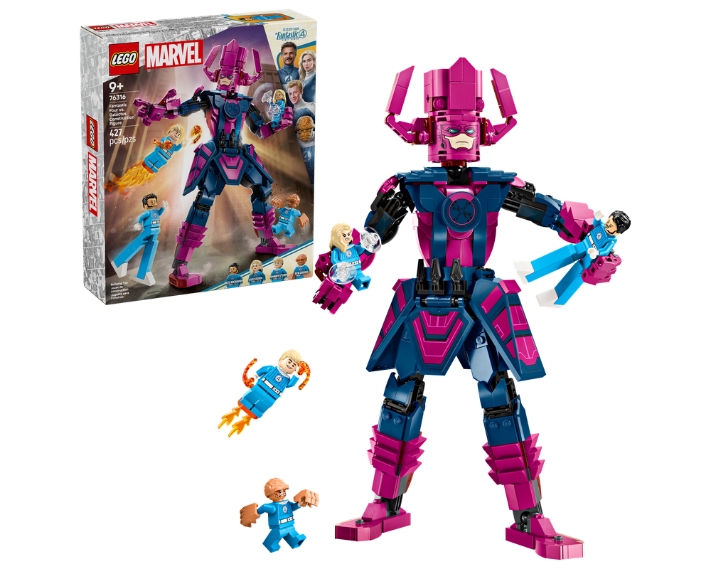 LEGO Marvel Fantastic Four vs Galactus Construction Figure