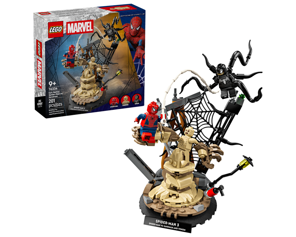 LEGO Marvel Epic Battle Spider-Man vs Sandman