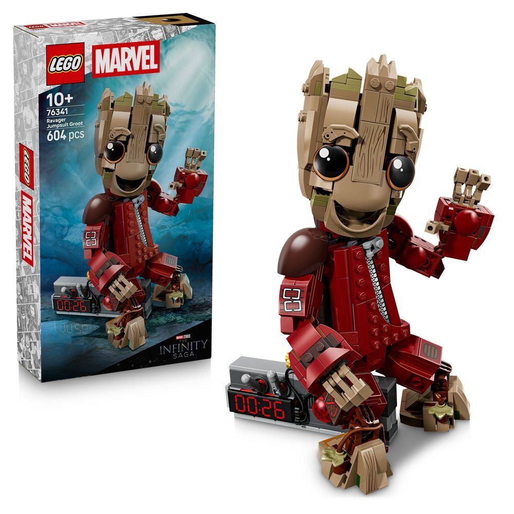 LEGO Marvel Ravager Jumpsuit Groot