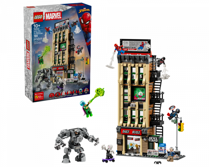 LEGO Marvel Spider-Man vs Mysterio The Daily Bugle